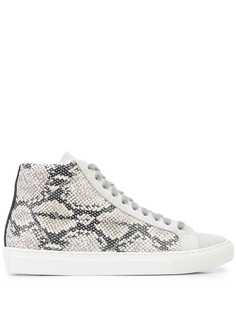 P448 snakeskin trainers