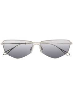 McQ Alexander McQueen angular frame sunglasses