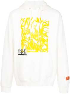 Heron Preston худи с графичным принтом