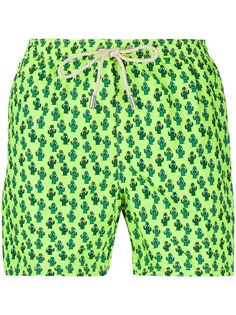 Mc2 Saint Barth cactus print swimming trunks