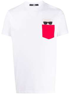 Karl Lagerfeld футболка с принтом K/Ikonik