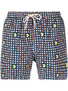 Mc2 Saint Barth Pacmen print swimming trunks