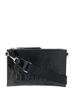 Versace Jeans Couture logo clutch bag