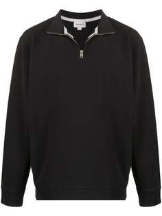 Woolrich толстовка на молнии с логотипом