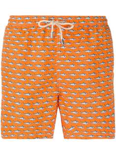 Mc2 Saint Barth sharks print swimming trunks