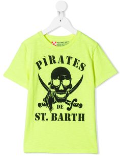 Mc2 Saint Barth Kids футболка с принтом Pirates