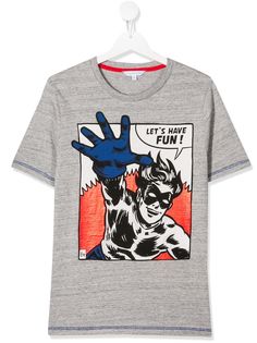 Little Marc Jacobs short sleeve comic print T-shirt
