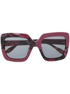 Carolina Herrera oversized tinted sunglasses