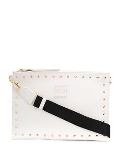 Versace Jeans Couture studded clutch bag