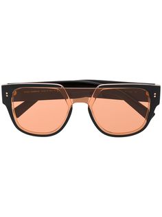 Dolce & Gabbana Eyewear солнцезащитные очки в квадратной оправе