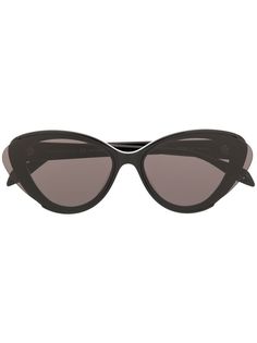 Alexander McQueen Eyewear солнцезащитные очки в оправе кошачий глаз