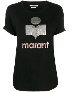 Isabel Marant Étoile футболка с логотипом