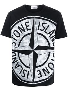 Stone Island футболка с логотипом