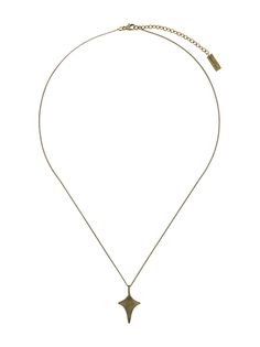 Saint Laurent star charm pendant necklace