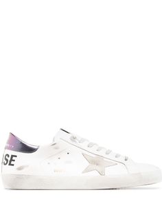 Golden Goose Superstar logo-print sneakers
