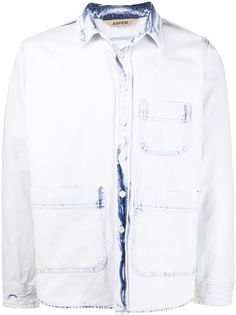 Aspesi bleached denim jacket