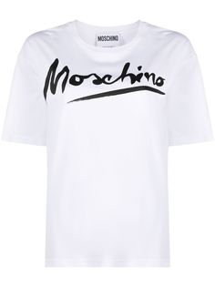 Moschino футболка с логотипом