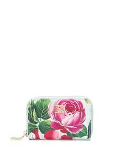 Dolce & Gabbana кошелек для монет с цветочным принтом