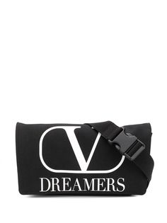 Valentino поясная сумка с принтом VLogo Dreamers