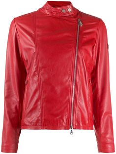 Peuterey leather short jacket