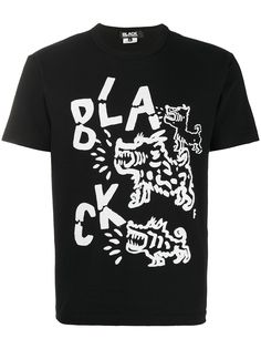 Comme Des Garçons Homme Plus Black printed T-shirt