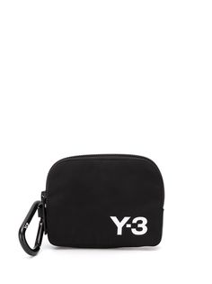 Y-3 клатч на молнии с логотипом