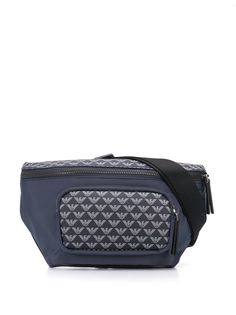 Emporio Armani поясная сумка с логотипом