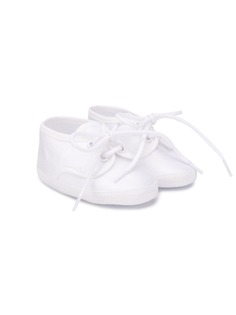 Aletta lace-up baby trainers