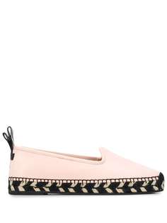 Bally patterned pull tab espadrilles