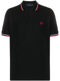 Fred Perry рубашка-поло с отделкой в полоску
