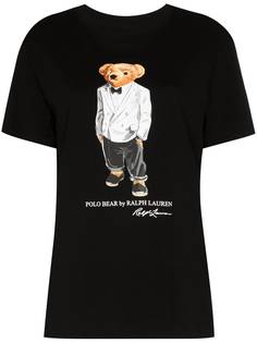 Polo Ralph Lauren футболка с принтом Tux Polo Bear