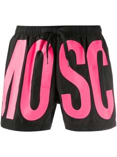 Moschino плавки-шорты с логотипом