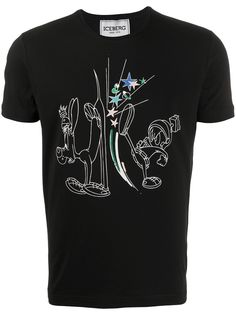 Iceberg graphic print shirt