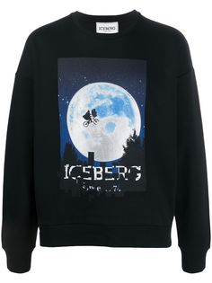 Iceberg logo graphic sweatshirt