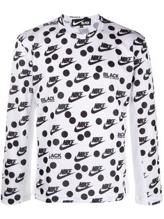 Comme Des Garçons Homme Plus x Nike Black long sleeved T-shirt