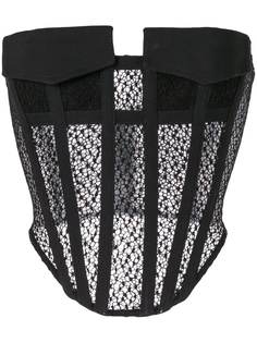 Dion Lee lace pocket corset