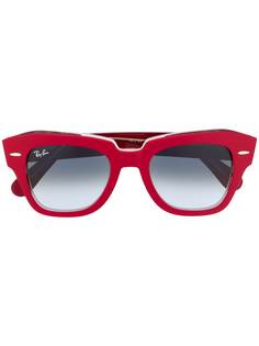 Ray-Ban round frame sunglasses