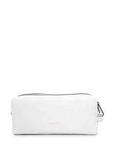 Common Projects embossed logo wash bag