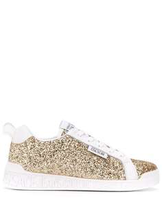 Versace Jeans Couture glitter detailed low top sneakers