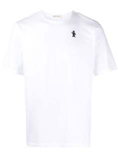 Marni футболка с вышитым логотипом