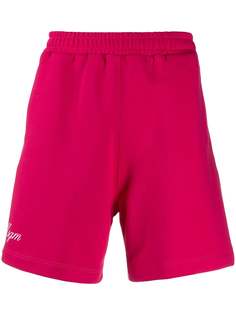 MSGM шорты свободного кроя с логотипом