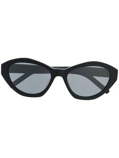 Saint Laurent Eyewear солнцезащитные очки в оправе кошачий глаз