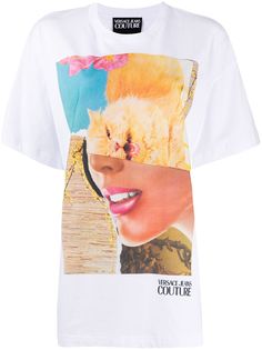 Versace Jeans Couture футболка с фотопринтом
