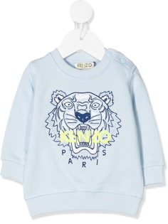 Kenzo Kids толстовка с вышитым логотипом