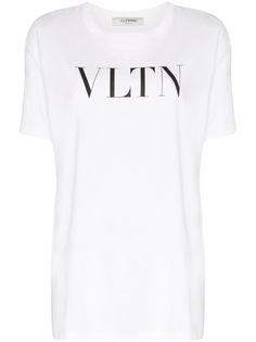 Valentino футболка с логотипом VLTN