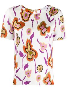 PS Paul Smith футболка с короткими рукавами и цветочным принтом
