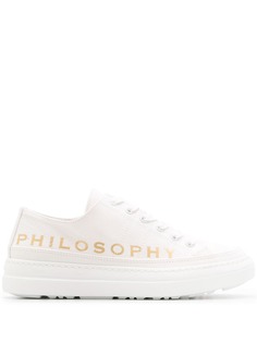 Philosophy Di Lorenzo Serafini logo print low top sneakers