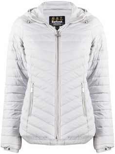 Barbour hooded slim-fit puffer jacket