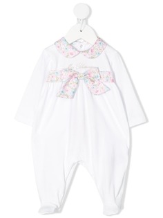 Miss Blumarine bow front baby grow