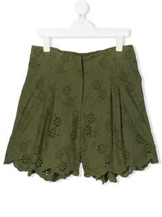 Monnalisa TEEN broderie anglaise shorts